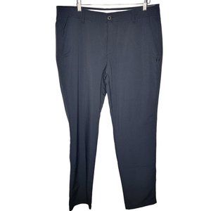 Under Armour Black 38 x 32 UA Match Play‎ Tapered Pants Men's Athletic